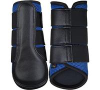 HKM Breath Cloches pour sabots Bleu roi/noir Taille S