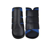 HKM Breath Guêtres Bleu roi/Noir Taille Unique