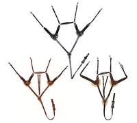 HKM Briquet avec Martingal, Doublure en Peau d'agneau, Marron Londres, Poney