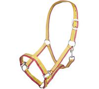 HKM Budapest Licol Poney Jaune/Rouge/Vert Pomme