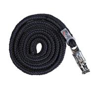 HKM Catherine Longe avec mousqueton anti panique Bleu Foncé/Noir 180 cm