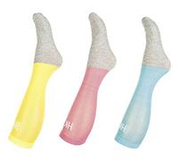 HKM Chaussettes microcot Ton Colour Lot de 3, Homme, Socken -Microcotton Colour- 3er Set, Gelb/Pink/Aqua, 35-37