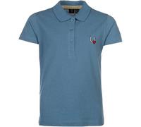 HKM Claire Polo pour Enfants Bleu Gris 146/152