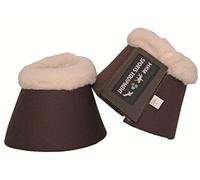HKM Cloches de Sabot Confort avec Rembourrage Marron foncé