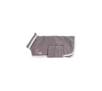 HKM Coco Peignoir pour Chien Taupe L