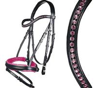 HKM Colour Bridon Rose Noir One Size