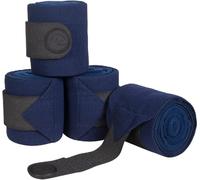 HKM Combo Bandages Bleu foncé 300 cm