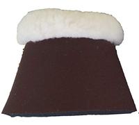 HKM Comfort Cloches avec Rembourrage Marron Foncé Cheval
