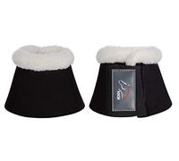 HKM Comfort Cloches avec Rembourrage Noir Pur-Sang