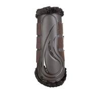 HKM Comfort Guêtres de Dressage Protection antichocs Brun XL