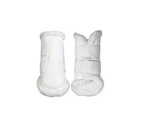 HKM Comfort Premium Fur Guêtres Blanc/Blanc XL