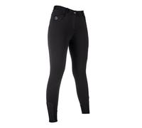 HKM Comfort Style 1/1 en silic. Pantalon Chauffant pour Femme Noir 40