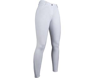HKM Compétition Pantalons, Blanc, 140 Mixte