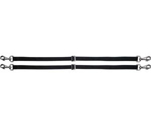 HKM Courroies élastiques pour jambes, 1 paire Noir One Size