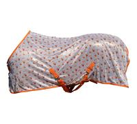 HKM Couverture anti-mouches - Splash - avec un motif estival 155 cm