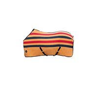 HKM Couverture de sudation professionnelle de qualité supérieure Schwarz/rouge/doré 155