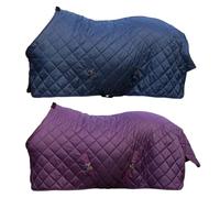 HKM Couverture d'hiver pour Cheval 6900 Bleu foncé 145