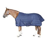 HKM Couverture Hiver Interieur/Box, 200g d'ouate,1200D Bleu Foncé 135 cm