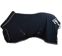 HKM Couverture polaire avec col Bleu Bleu foncé Longueur du dos 125 cm