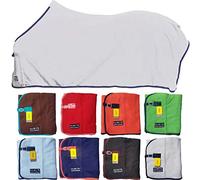 HKM Couverture séchante - Alaska Bleu foncé - Longueur du Dos : 155 cm