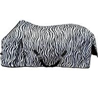 HKM Couvertures Zebra Poteau Blanc/noir 135