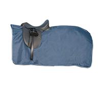 HKM Couvre reins imperméable avec découpe de selle Bleu 145 cm