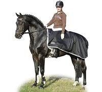 HKM Couvre Reins imperméable avec découpe de Selle Noir 135 cm