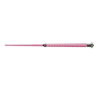 HKM Cravache -Argent 80, 8045 Pink néon