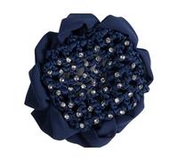 HKM Crystal Résille Bleu Foncé One Size