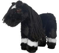 HKM Cuddle Pony Foal Noir Taille Unique