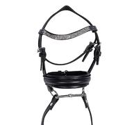 Bridon d'équitation HKM Kids Cuddle Noir TU