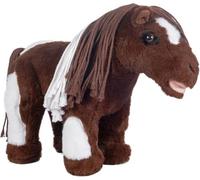 HKM Cuddle Pony Pinto Marron/Blanc Taille Unique