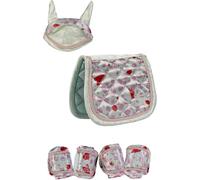 HKM Cuddle Pony Set Design Blanc Cassé/Pink Taille Unique