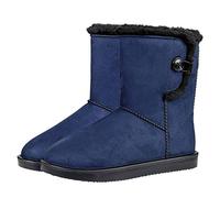 HKM Davos Button Fur Bottes d'équitation dunkelblau 35