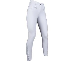 HKM Della Sera Competition CM Style Culotte d'équitation pour Femme Blanc 46