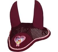 HKM Dream Team 3100 Bonnet anti-mouches Bordeaux Poney