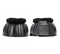 Cloches pour cheval en caoutchouc HKM Economic Plus Noir 2XL