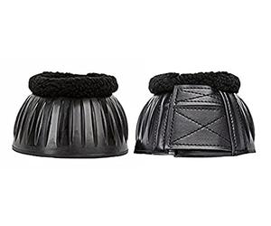 HKM Economic Plus Cloches en Caoutchouc 1 Paire Noir XXL