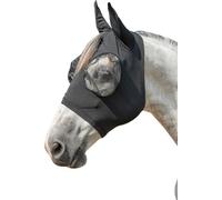 HKM Elastic Masque anti mouches Bleu Gris XL