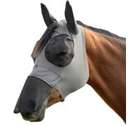 HKM Elastic Masque anti mouches protection du naseau Gris Taupe XXS