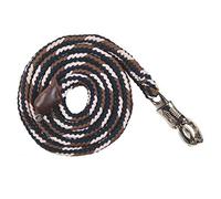 HKM Elemento Ensemble Licol à Franges bleu marine / marron / rose 180 cm