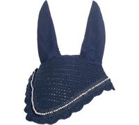 HKM Elisa Bonnet anti mouches Bleu Foncé Pur-sang