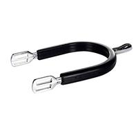 HKM Éperons pour Homme, revêtement Plastique Argent 30 mm