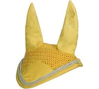 HKM Essentials Bonnet anti mouches Jaune Clair Cheval