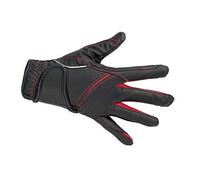 HKM Fashion Gants d'équitation Noir/Rouge