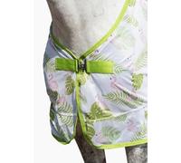 HKM Flamingo Couverture anti mouches Vert/Rose Bonbon 155