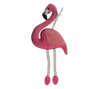 HKM Jouet pour cheval - Flamant - 82 cm - En cuir et coton