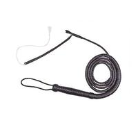 HKM Fouet Western - Couleur : 9100 - Noir - Taille : 330 cm