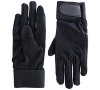 HKM Gants d'équitation en Coton Noir XS