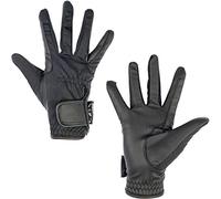 HKM Gants d'équitation Softshell - Noir - Taille 6